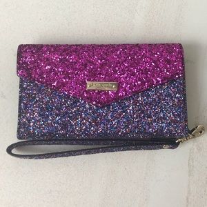 Kate Spade Baneera Sparkle Phone case / Wristlet